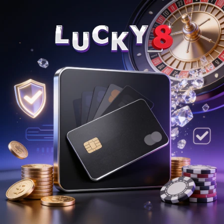 Paiements Lucky8 par carte bancaire